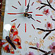 Fusing watch 'Sakura', stained glass. Watch. Kalashlinsky. Online shopping on My Livemaster.  Фото №2