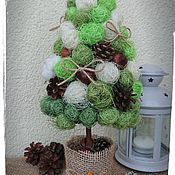 Подарки к праздникам handmade. Livemaster - original item Christmas tree from sisal 