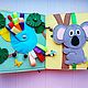 В НАЛИЧИИ Минибук для малыша. Кубики и книжки. Мастерская Ольги Щавелевой (OlgaShaveleva). Ярмарка Мастеров.  Фото №6
