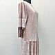Evening dress elegant velvet pink a line with lace. Dresses. Yana Levashova Fashion. Online shopping on My Livemaster.  Фото №2