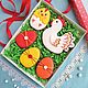 Gingerbread Easter chicken with eggs. Gingerbread Cookies Set. sweets for joy (galinadenisenko). My Livemaster. Фото №4