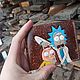 Meme Handmade Embossed Wallet, Embossed Wallet. Wallets. CrazyLeatherGoods. My Livemaster. Фото №4