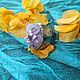 Кольцо с друзой аметиста. Перстень. Karma-jewelry. Интернет-магазин Ярмарка Мастеров.  Фото №2