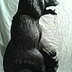 Order Sculpture of natural Ural stone ' Bear with a stump'. Kamnerezy-urala. Livemaster. . Figurines Фото №3