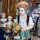 Заказать Винтаж: Capodimonte.Мальчик с собакой.Статуэтка.Италия.Фарфор. Антик.Декор.Винтаж. Ярмарка Мастеров. . Статуэтки винтажные Фото №3