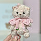 Котенок тедди Бусинка. Тедди Зверята. MyTeddyStore. Интернет-магазин Ярмарка Мастеров.  Фото №2
