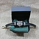 Order Leather Tiger bracelet made of nickel silver. Belogor.store (belogorstore). Livemaster. . Bead bracelet Фото №3