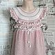 Vestido de crochet para niña. Dresses. Valentina Bodrowa. Knit for girls.. Интернет-магазин Ярмарка Мастеров.  Фото №2