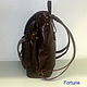Order Leather backpack ' Big'. Sergei. Livemaster. . Backpacks Фото №3