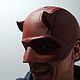 Шлем Сорвиголова Мэтт Мёрдок герой комикса Марвел Daredevil helmet. Маски персонажей. Качественные авторские маски (Magazinnt). Ярмарка Мастеров.  Фото №13