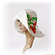 Шляпа "Strawberry hat". Шляпы. GretaliKnitwear.. Интернет-магазин Ярмарка Мастеров.  Фото №2