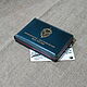 The cover for the FSB pension certificate is blue, with a wallet, Cover, Abrau-Durso,  Фото №1