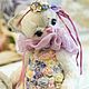 Виви. Тедди Зверята. ShabbyDoll Studio. Ярмарка Мастеров.  Фото №8