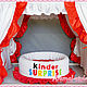 `Kinder Surprise` Decoration for exhibition tent
