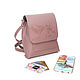  Women's Leather Pink Rosie Bag. Crossbody bag. Natalia Kalinovskaya. Online shopping on My Livemaster.  Фото №2