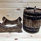 Wooden barrel for beer wine moonshine. Jars. SiberianBirchBark (lukoshko70). My Livemaster. Фото №6