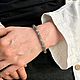 Браслет "Искры" из лабрадора. Браслет из бусин. Юлия (caracolita). Ярмарка Мастеров.  Фото №5