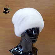 Аксессуары handmade. Livemaster - original item Model female hat fur Finnish mink. Art.CC-52. Handmade.
