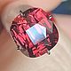 Яркий крупный гранат Малайя 4,55ct, сертификат, Кабошоны, Саратов,  Фото №1