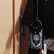 Сумочка через плечо для телефона из хлопкового шнура. Сумка через плечо. Студия декора 'Идеальный выбор'. Интернет-магазин Ярмарка Мастеров.  Фото №2