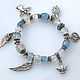 B2 Bracelet with blue agate, quartz and aquamarine. Bead bracelet. Garuda. Online shopping on My Livemaster.  Фото №2