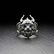 Кольцо Кот Викинг. Кольца. AlexFox Jewelry. Интернет-магазин Ярмарка Мастеров.  Фото №2