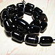 Black agate barrel, olive. Beads1. Elena (luxury-fittings). Online shopping on My Livemaster.  Фото №2