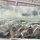 Order 'The sea calms' watercolor painting (landscape, sea). Nadezda Perova. Livemaster. . Pictures Фото №3