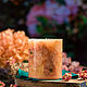 Botanical candle with hydrangea and roses, Candles, Schyolkovo,  Фото №1