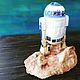 Заказать Статуэтка из полимерной глины R2D2. Мария Franceska. Куклы с характером. Ярмарка Мастеров. . Сувениры Фото №3