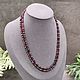 Natural garnet author's garnet necklace, Necklace, Moscow,  Фото №1