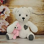 Куклы и игрушки handmade. Livemaster - original item Teddy bear, knitted soft toy. Handmade.