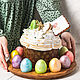 Order Easter egg and cake stand in natural color. Foxwoodrus. Livemaster. . Dish Фото №3