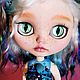 Кукла Blythe ооак. Кукла Кастом. @akulova_hand_made. Ярмарка Мастеров.  Фото №4