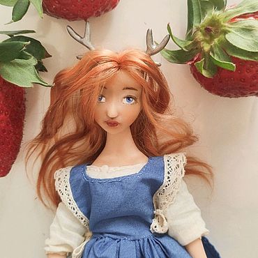 Куклы и игрушки ручной работы. Ярмарка Мастеров - ручная работа Авторская кукла Бьянка. Handmade.