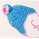 Шапочка "Снежные совушки". Шапки. GretaliKnitwear.. Ярмарка Мастеров.  Фото №6