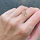 Заказать Кольцо с цитрином 1.8ct (8мм). AVI JUVI. Ярмарка Мастеров. . Кольца Фото №3