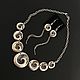 Earrings in the style of boho, ethnic. Unusual spiral Galaxy earrings. Earrings. Treasures Of Aphrodite. My Livemaster. Фото №5
