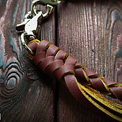 Сумки и аксессуары handmade. Livemaster - original item Braided cord for wallet or keys. Handmade.