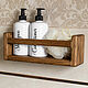 Bathroom shelf, 30 cm/Free delivery by agreement. Shelves. Foxwoodrus. My Livemaster. Фото №4