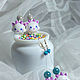 Серьги: Утки / Hello Kitty. Серьги-продевки. LUHAHA. Ярмарка Мастеров.  Фото №6