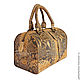 Order Bag made of Python leather LAUREN. Exotic Workshop Python Fashion. Livemaster. . Classic Bag Фото №3