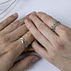 Order Unusual gold wedding rings 'Esme'. Unusual Gemstone Jewelry. Livemaster. . Wedding rings Фото №3