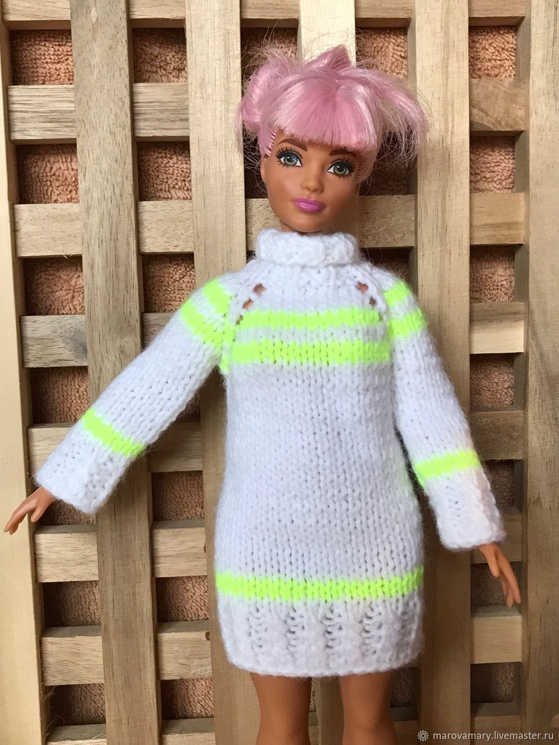 Плетение из резинок одежды для кукол, плетение из резинок для Барби