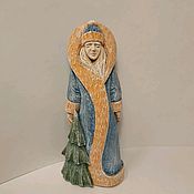 Сувениры и подарки handmade. Livemaster - original item Wooden toy souvenir Snow Maiden. Handmade.