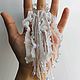 "Jellyfish" Кольцо из бисера. Кольца. Украшения в стиле бохо и авангард Byvikamajer (viktori4ka). Ярмарка Мастеров.  Фото №6