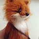 little Fox. Stuffed Toys. Knitted toys Olga Bessogonova. My Livemaster. Фото №4
