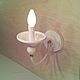 Order Ceramic lamp on the wall 'Candlestick'. Light Ceramics RUS (svetkeramika). Livemaster. . Sconce Фото №3