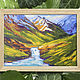 Painting of the mountain 'Serenity'. Landscape oil, Pictures, Belgorod,  Фото №1
