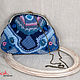 Bag with clasp 'Oriental ornaments' friform, Clasp Bag, Moscow,  Фото №1